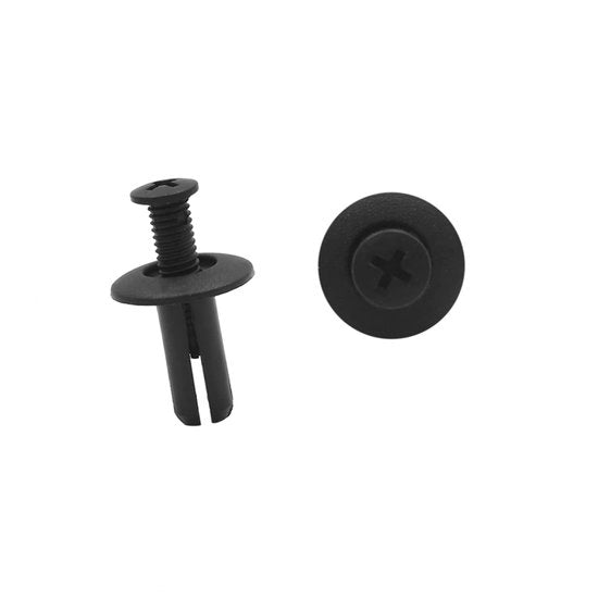 Viti universali in plastica 100 pezzi - Clip per spatbord/parafango - Universali - Antiscivellamento/ protezione dalla corrosione