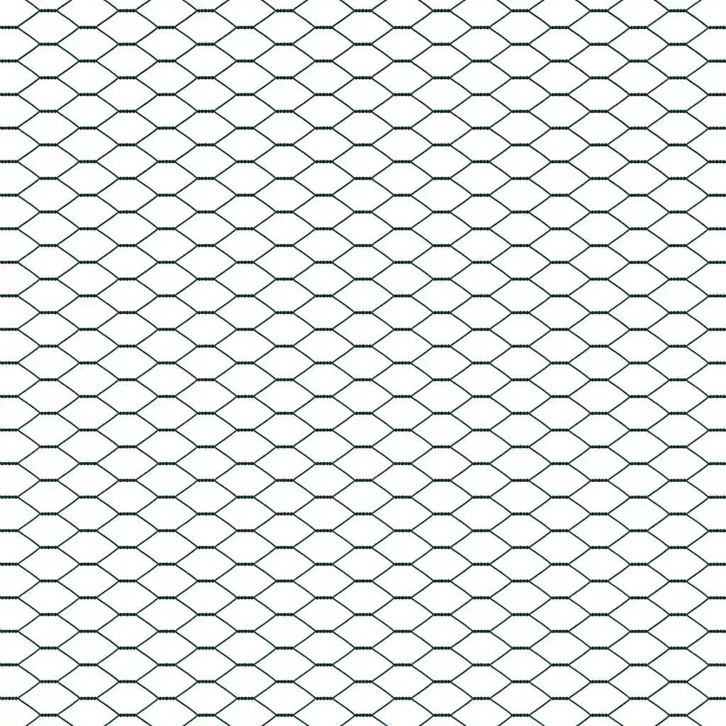 Recinzione Esagonale Verde 1,2 x 50 m PVC 42005426