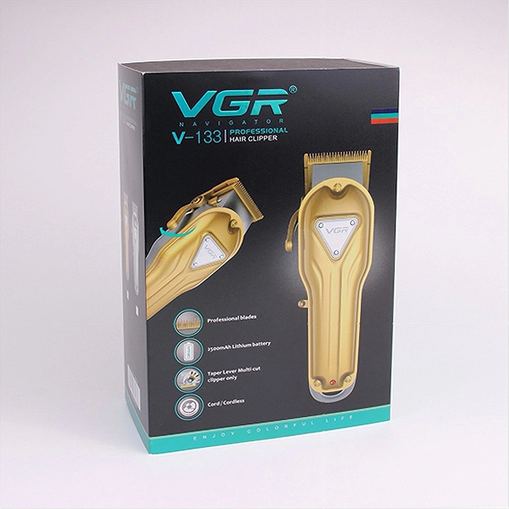 Trade Shop - Tagliacapelli Elettrico Batteria Ricaricabile Professionale Con/senza Cavo V-133 -