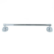 Trade Shop - Porta Asciugamani Acciaio Parete Bagno Fissaggio Con Viti O Colla 40cm 52908 -