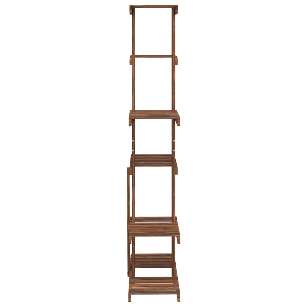 Portafiori/armadietto per piante 75 x 25 x 140,5 cm legno massello di abete marrone 02_0045216