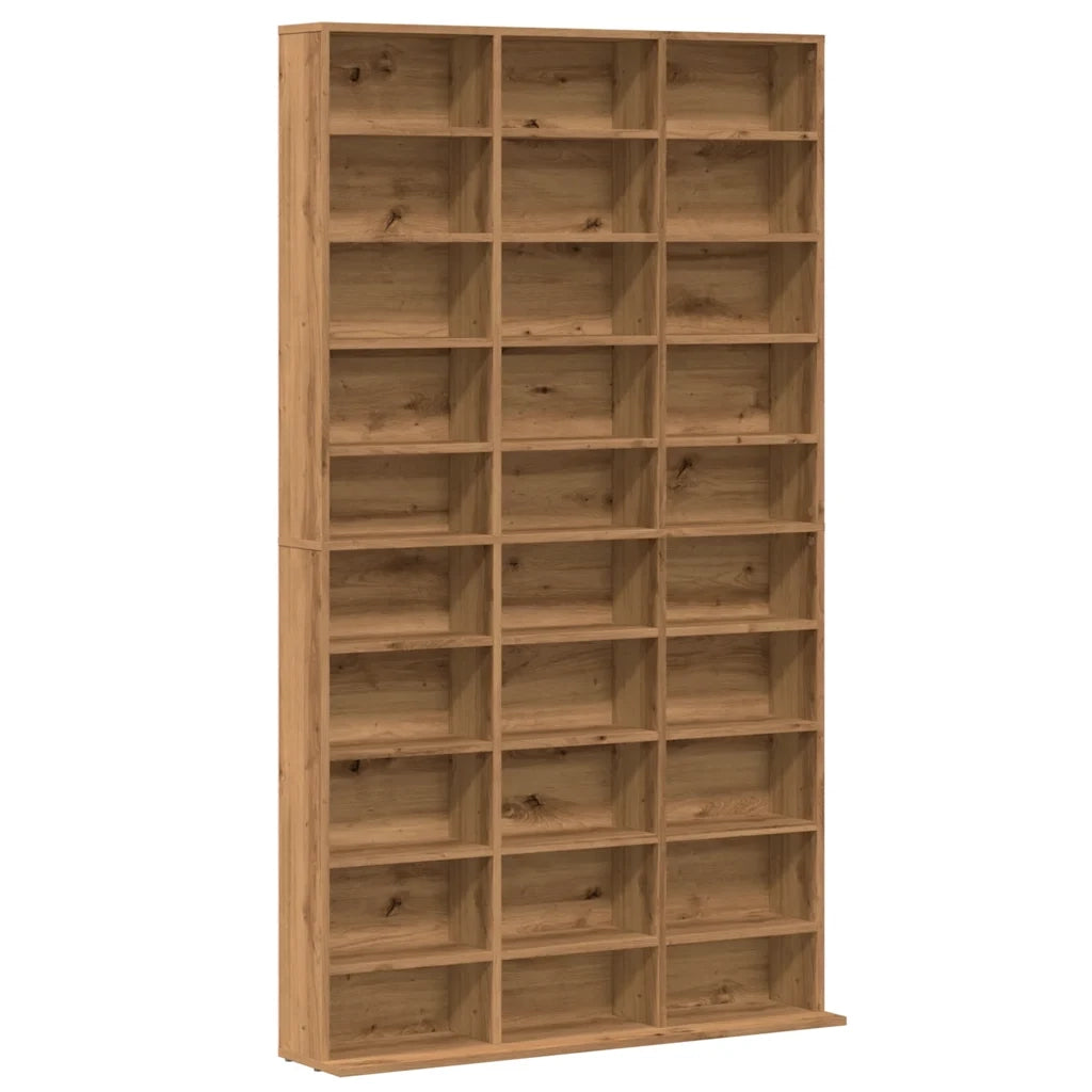Mobile Porta CD Artigianale 102x23x177,5 cm Legno Multistrato 855999
