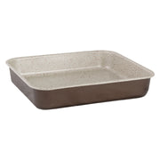 TEGLIA QUADRA PER PIZZA 'RUSTIC LINE' cm. 35 x 35 - h.6  - PENTALUX