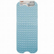 Trade Shop - Tappetino Per Vasca Antiscivolo 100 X 40 Cm Tappeto Doccia In Pvc 79742 Azzurro -