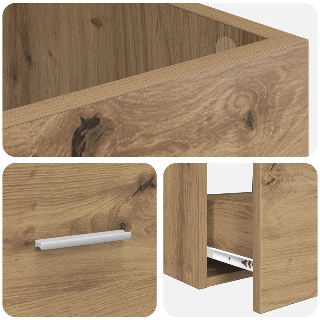 Mobile da bagno con lavabo Rovere Artigianale 42 x 40 x 84,5 cm 890703
