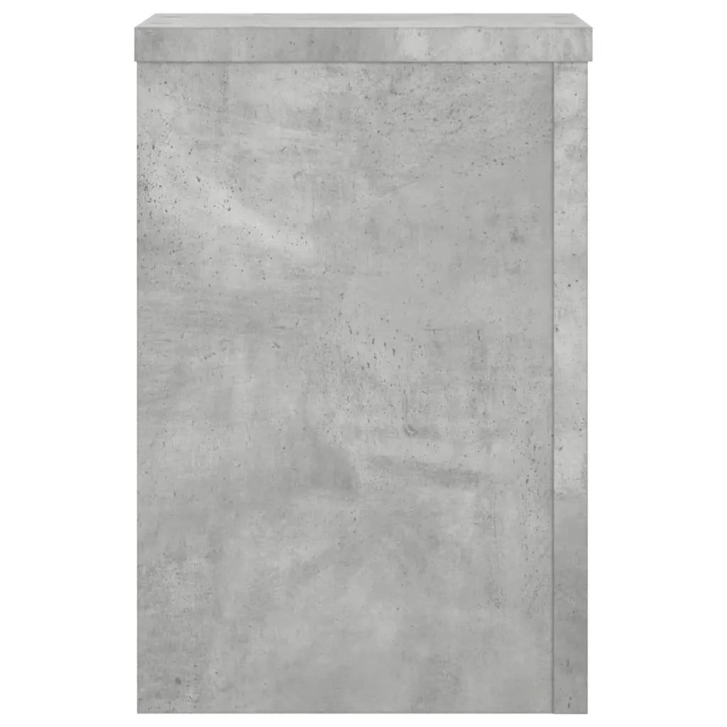 Supporti per Piante 2 pz Grigio 25x25x35 cm Legno Multistrato 852909