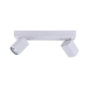Plafoniera Italux Senova LED bianca 2xGU10 32cm orientabile