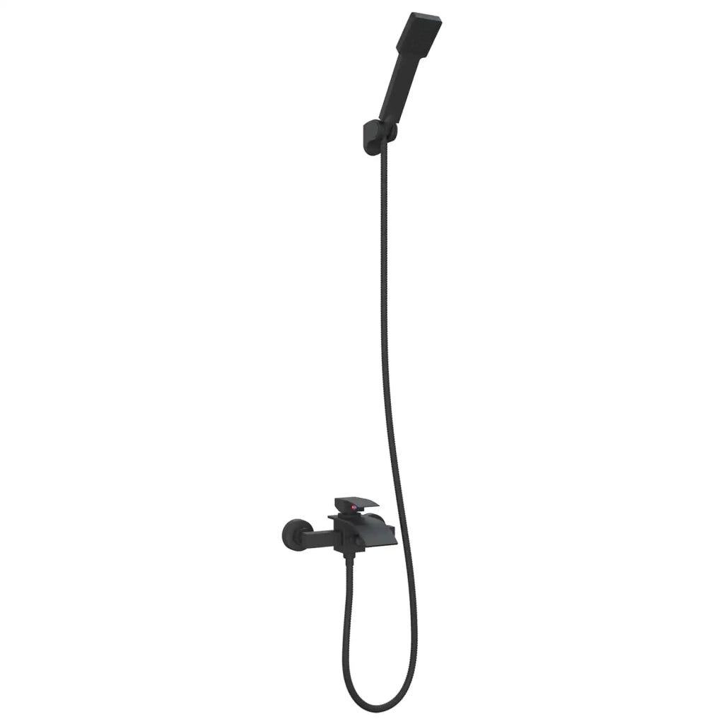 Set di doccia con soffione Nero G 1 / 2 pollici CFW7579056