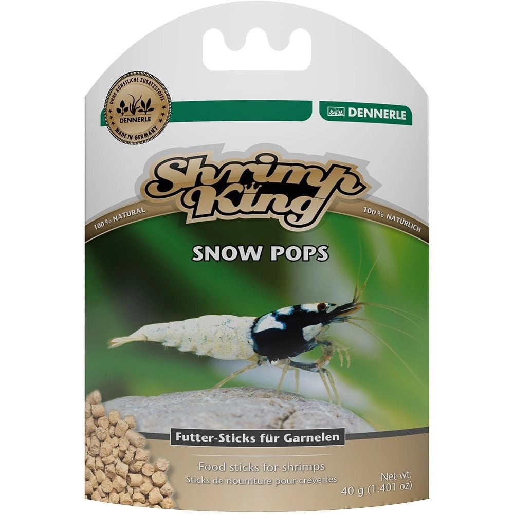 Dennerle Shrimp King Snow Pops 40gr - Snack naturale per gamberetti