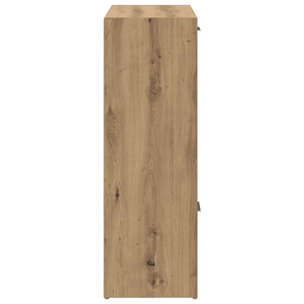 Libreria Rovere Artigianale 60,5x30x90 cm in Legno Multistrato 855971