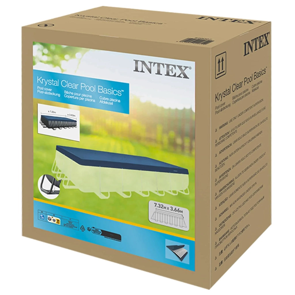 INTEX Copertura per piscina 732 x 366 cm Rettangolare PVC 42035633