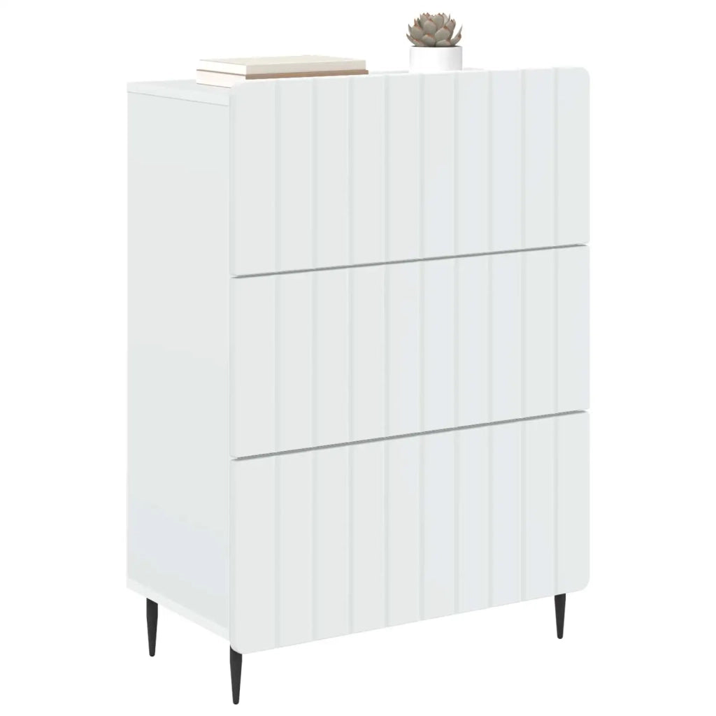 Mobile con Cassetti Bianco 66 x 34,5 x 92 cm 894375