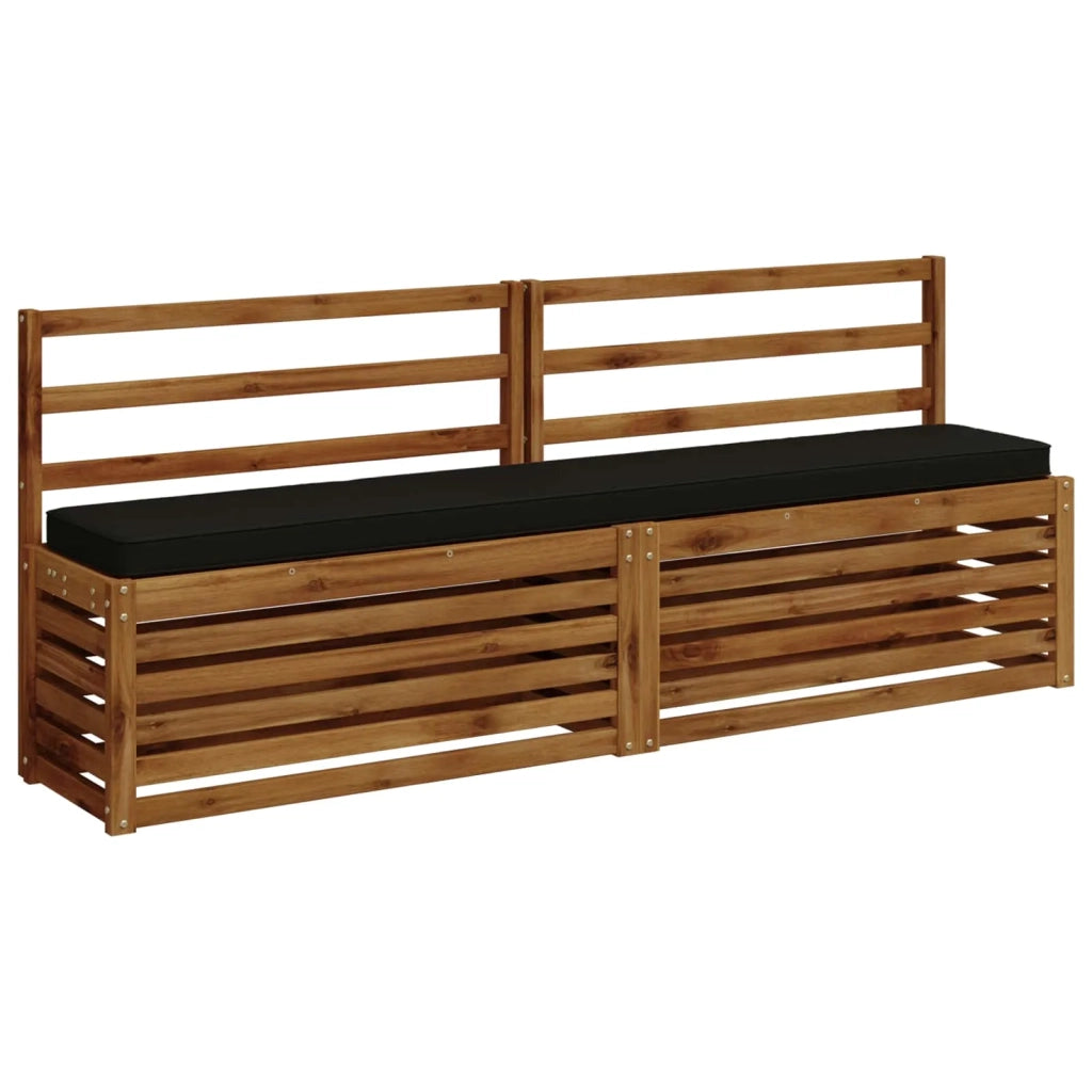 Cuscino per Panchina a 1 Pezzo VUGHT 100% Poliestere Nero 950950