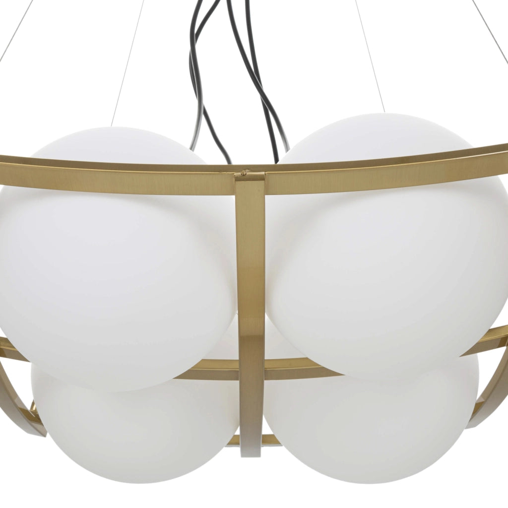 Dariniti, Lampada da Soffitto Necessarie 4 Lampadine, oro