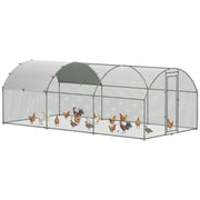 Pollaietto per Esterno ¨C zephmum ¨C Argento 2,8x5,7x1,97 m