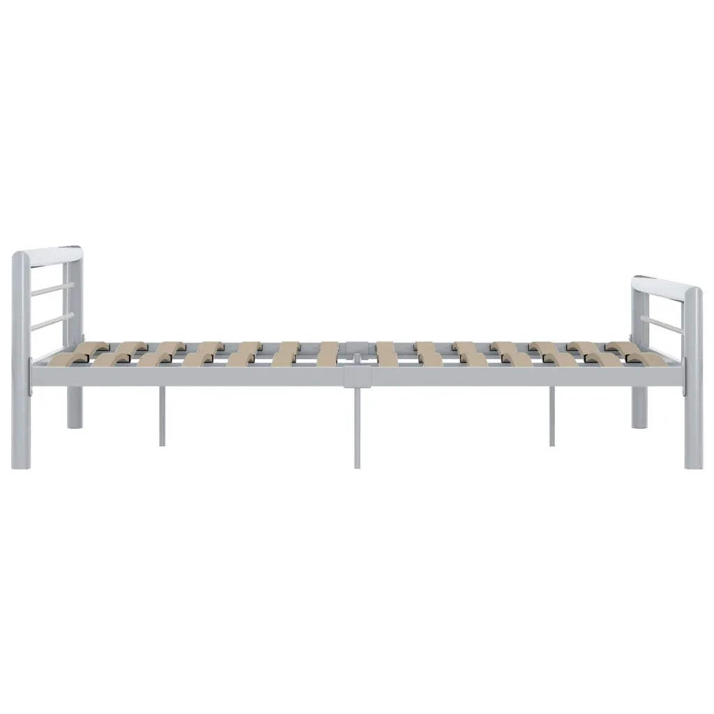 Giroletto Grigio e Bianco in Metallo 120x200 cm 284558