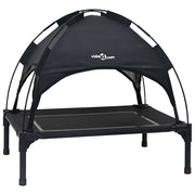 Letto per Cani Nero 71 x 64 x 71 cm Acciaio CFW2823171