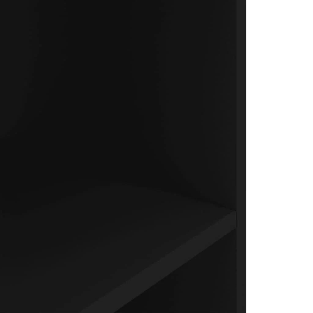 Base per mobiletto per acquario 120 x 40 x 60 cm legno ingegnerizzato nero 02_0045050