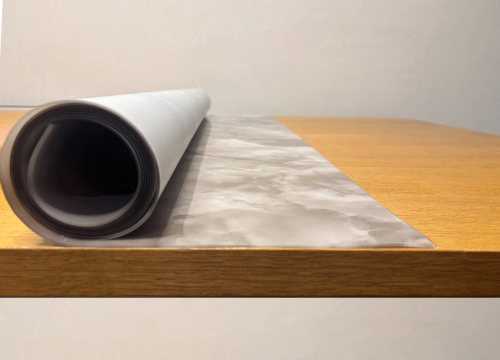 Tovaglia Antimacchia Plastificata PVC Proteggi Tavolo Crystal Marmo 1,55mm - 100X200 - D8