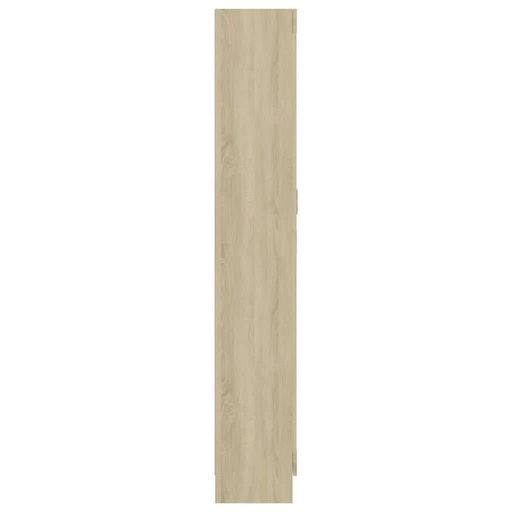 Libreria Rovere Sonoma 82,5x30,5x185,5 cm in Legno Multistrato 802735