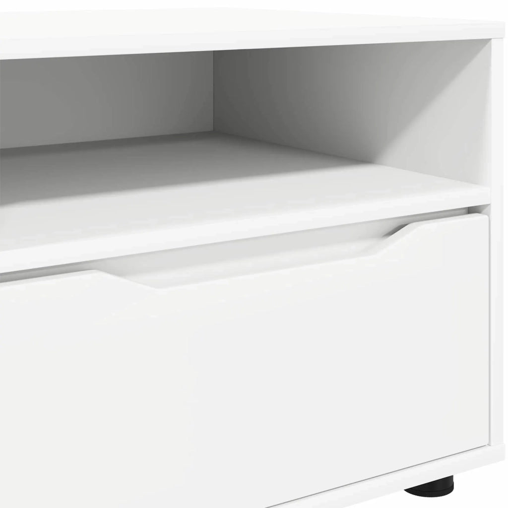 Mobile TV Bianco 100 x 48 x 43 cm Legno multistrato 888927