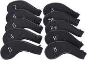Set di Coperture per Testa di Ferro da Golf - 10 Pack - Adattamento Perfetto per Ferri da Golf - Protezione contro danni - Ideale per golfisti