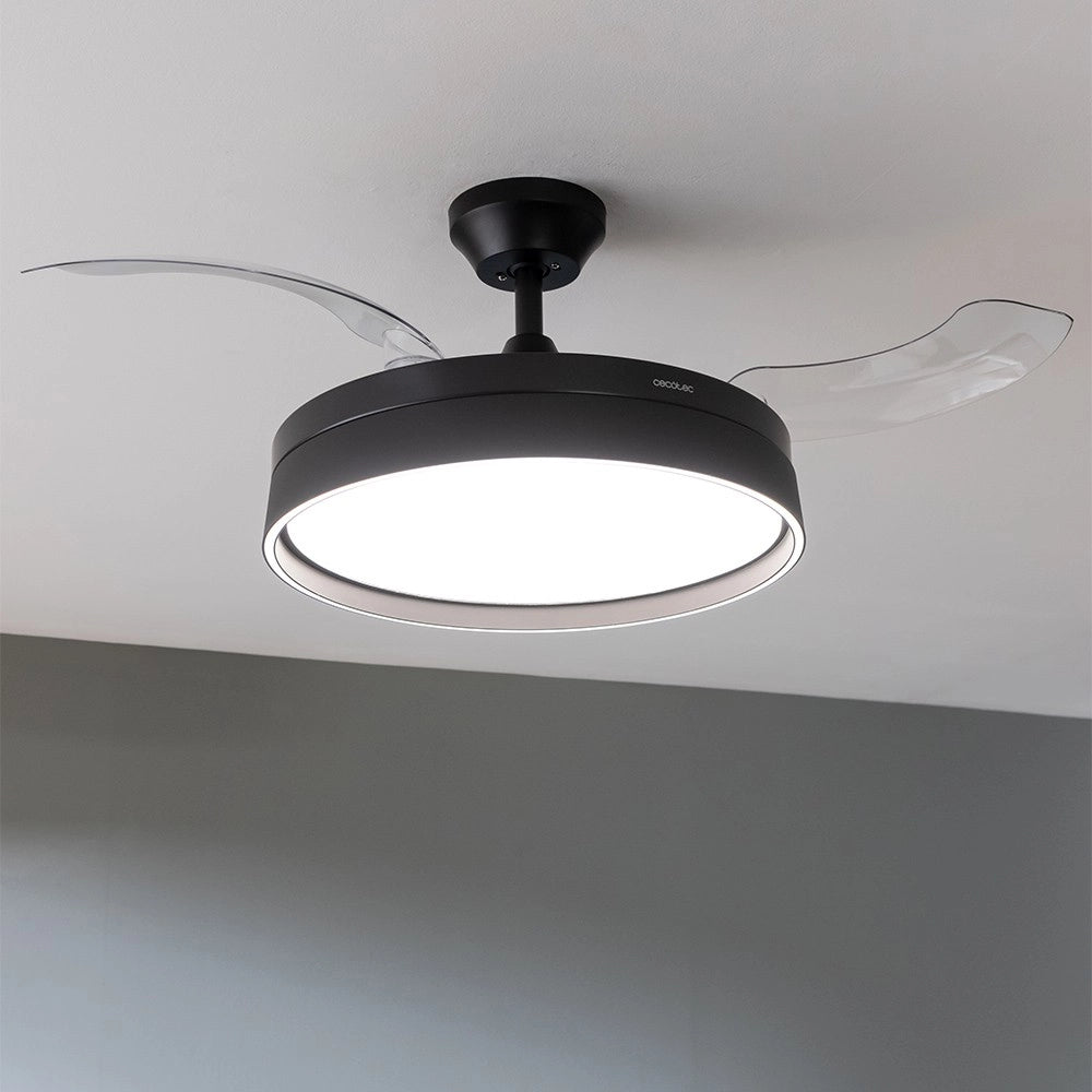 CECOTEC 05993 - Ventilatore da soffitto EnergySilence Aero 4280 Invisible Black