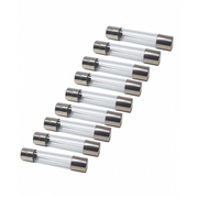 FUSIBILE VETRO 2AMP. 5X20 GLASS FUSES 2 AMP