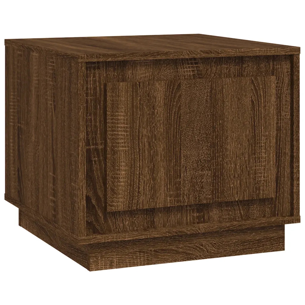 Tavolino da salotto | Tavolino da caff¨¨ | Tavolino da Soggiorno Rovere Marrone 51x50x44cm Legno Multistrato