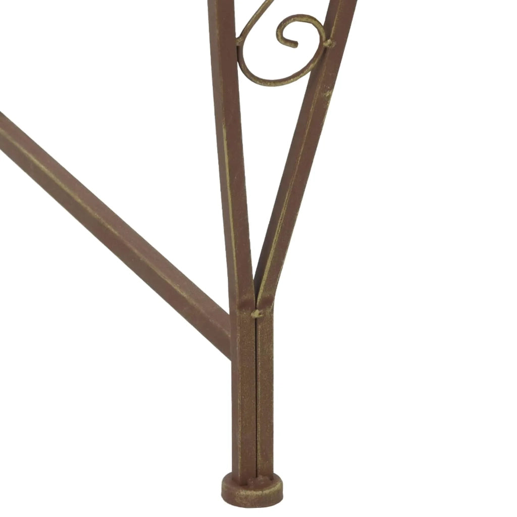 Panchina per Alberi 8-Numero di posti Ø 160 x 89 cm Acciaio 42029517
