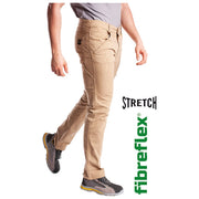 Rica Lewis 5429971 CARP53 Pantaloni da Lavoro Cotone Stretch 98% cotone 2% elastan Multitasche Gamba Dritta colore Beige