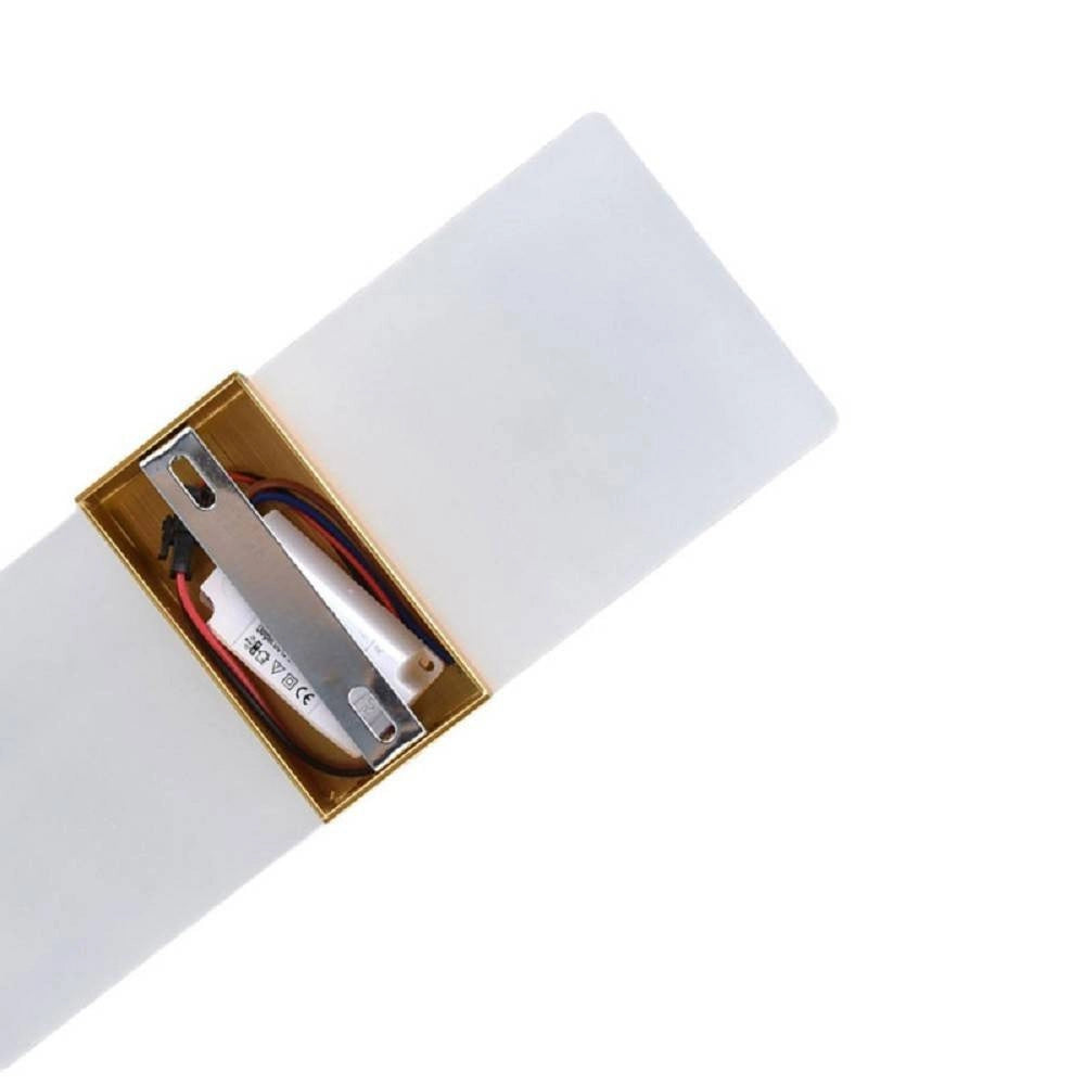 Trade Shop - Applique Led Rettangolare 10w Parete Doppia Emissione 3 Colorazione Luce E37-c3c -