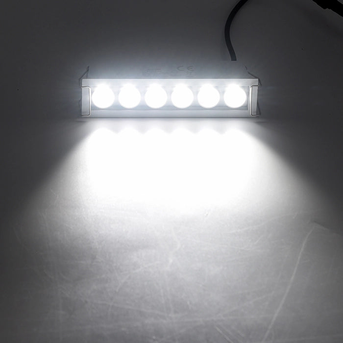 FARETTO LED RETTANGOLARE DA INCASSO 11W LUCE FREDDA 6000K° PER CONTROSOFFITTI - EFFICIENZA ENERGETICA E ILLUMINAZIONE DI PRECISIONE