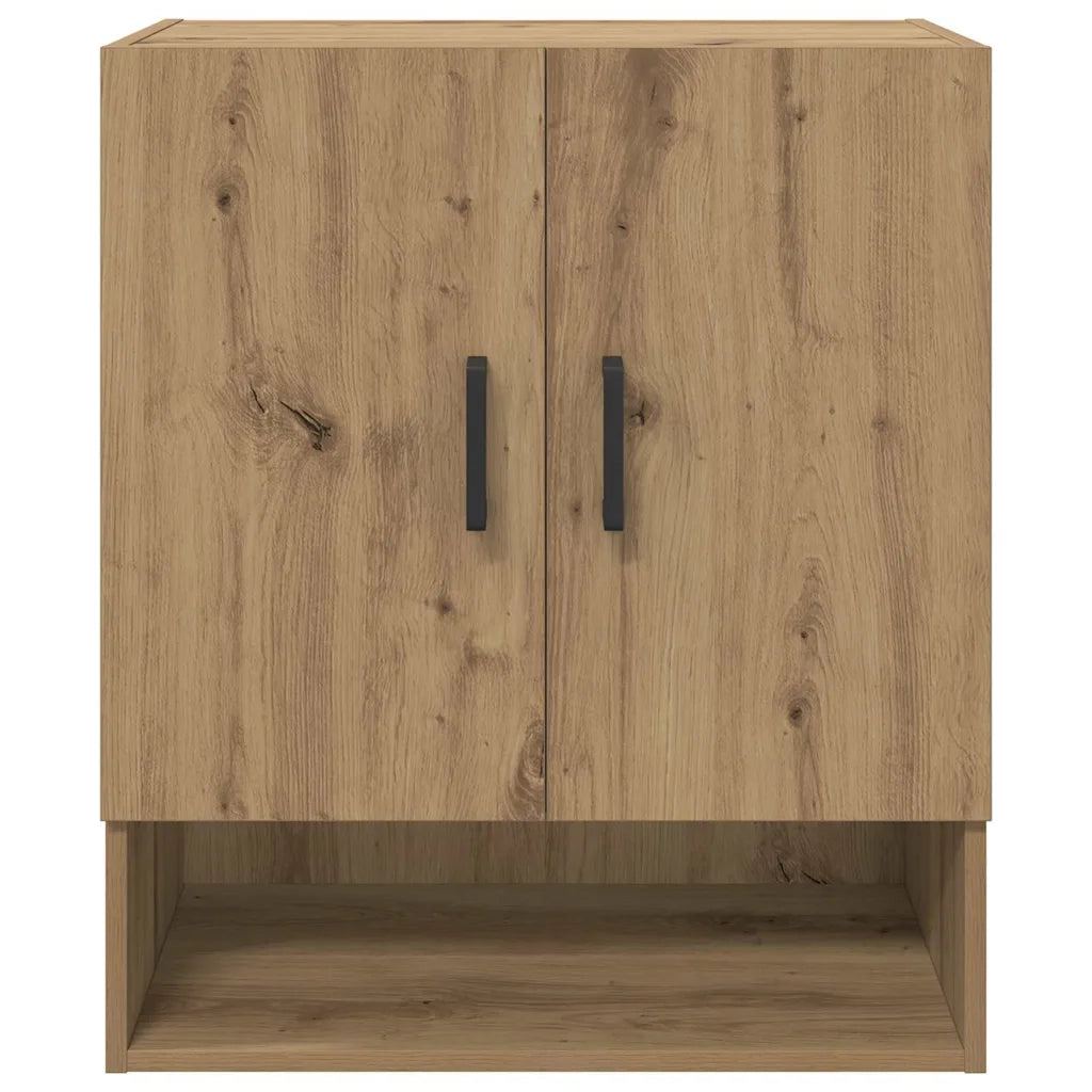 Armadietto a muro rovere artigianale 60 x 31 x 70 cm 879541