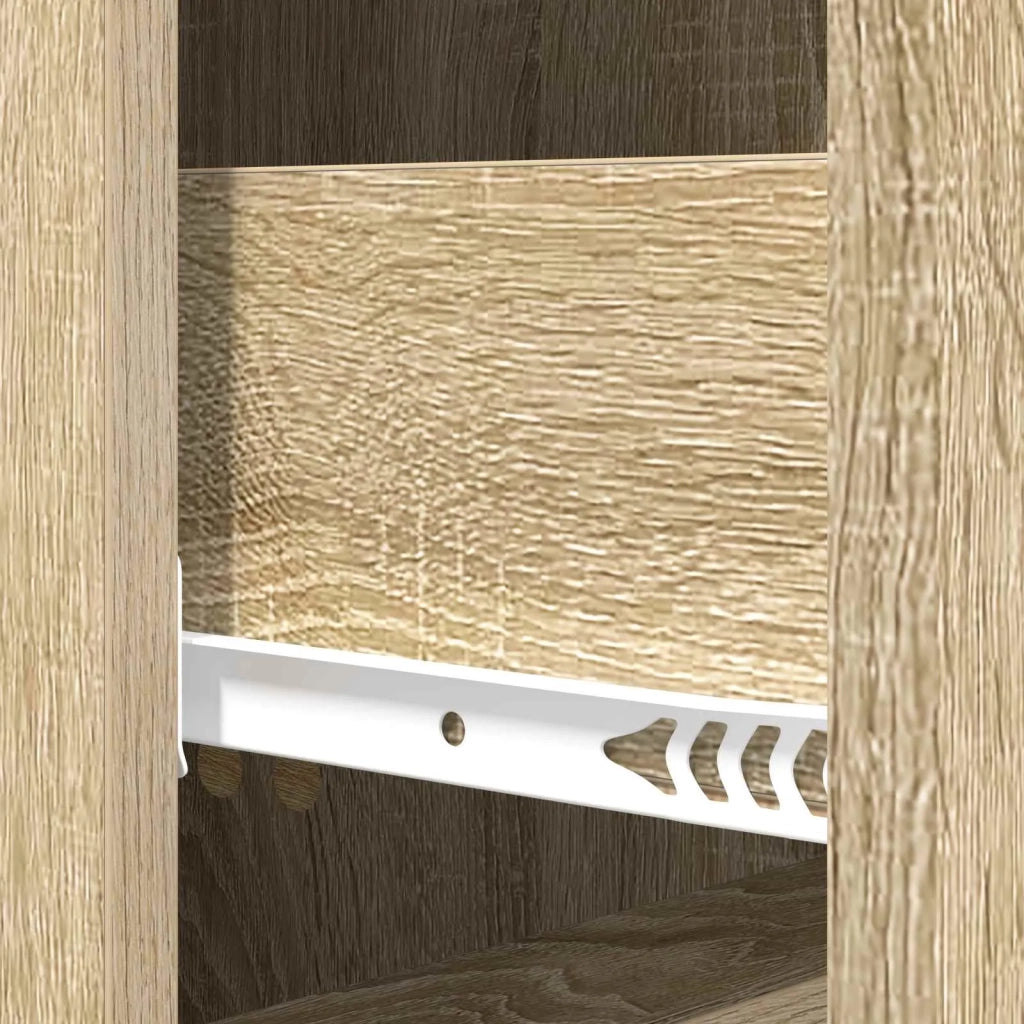 Mobile con Cassetti Rovere Sonoma 33 x 34,5 x 90 cm