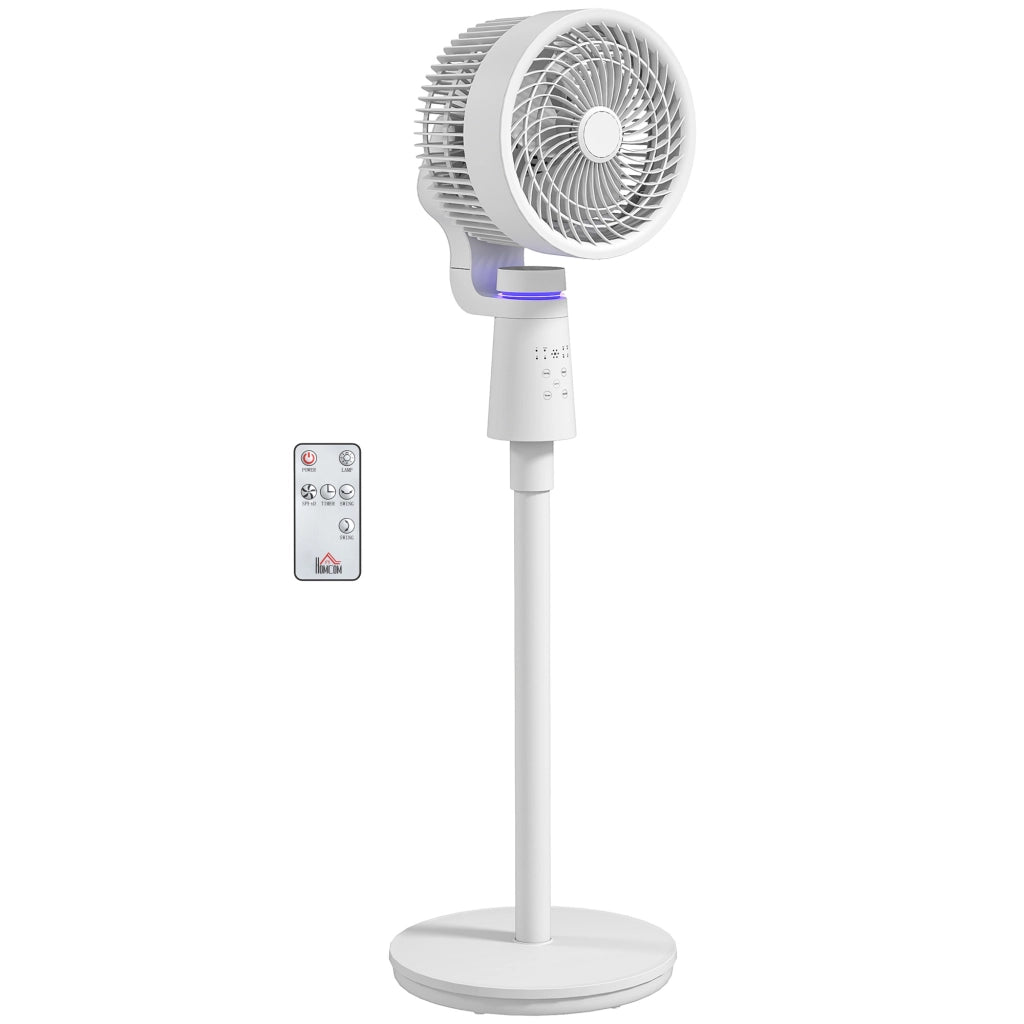 Ventilatore Oscillante a Torre ¨C zephmum ¨C Bianco, Telecomando, Timer 7H, 3 Velocit¨¤