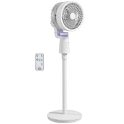 Ventilatore Oscillante a Torre ¨C zephmum ¨C Bianco, Telecomando, Timer 7H, 3 Velocit¨¤