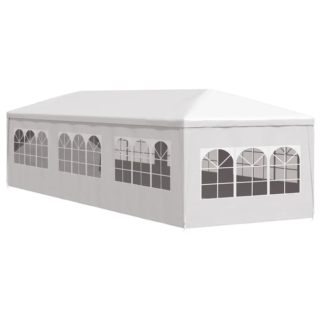 Tenda per Feste-Tenda Gazebo 3x9 m Bianca