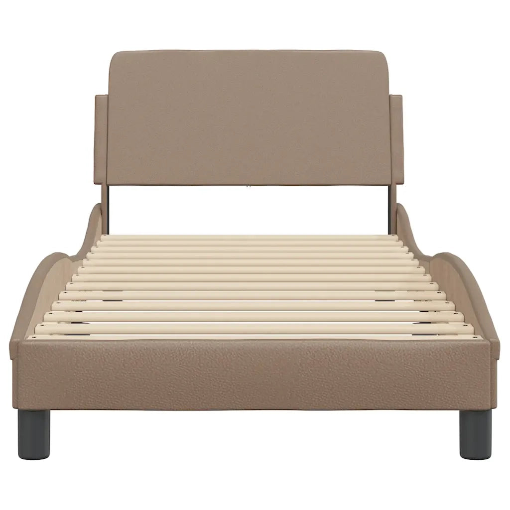 Giroletto Dover Cappuccino 90x200 cm in Similpelle 373122