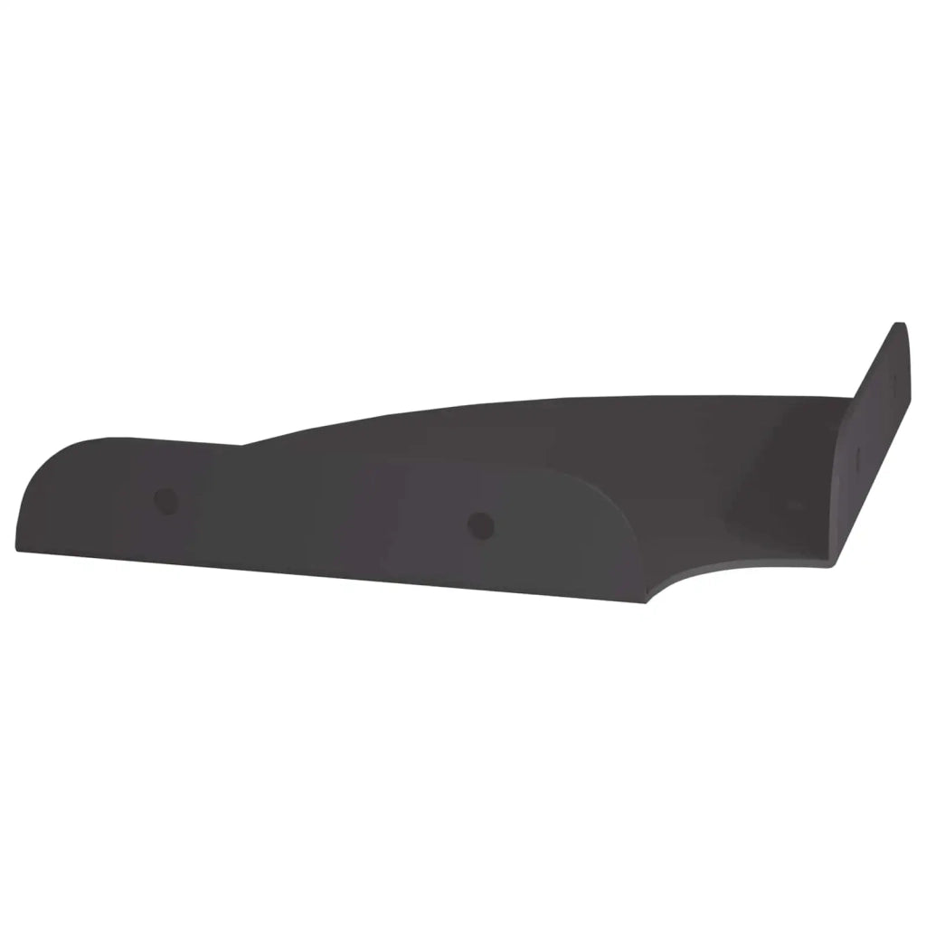 Mensola sospesa con lo scaffale 2 pcs Nero 15 x 15 x 2 cm 8004074
