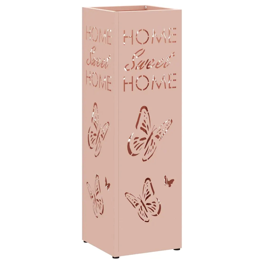 Supporto per Ombrellone Rosa 15,5 x 15,5 x 49 cm Metallo CFW4326084