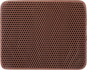 Pavimento per gatto, Disegno a doppia faccia, Materiale resistente a urina e acqua, Controllo della spazzatura, Minore produzione di rifiuti, Facile da pulire, Lavabile, 30*30cm - per caffè
