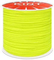 Corda a Macramé 0,8 mm - Filo in Nylon - Corda per Gioielli - Lunghezza 45 m - Filo Fluorescente Giallo - Nastro in Nylon