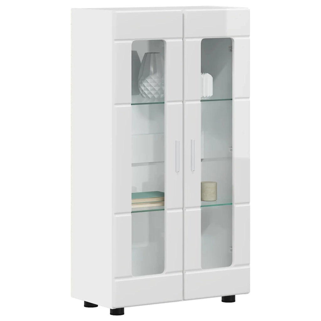 Credenza con porta FLORIN Bianco Lucido 55,5 x 29 x 100 cm 880255