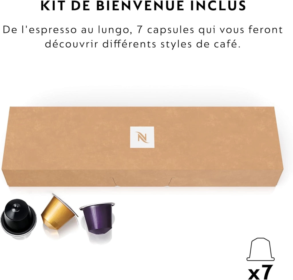 Krups Nespresso Inissia red, Macchina da caffè, Macchina per caffè espresso con capsule, Automatico compatto, Pressione 19 bar YY1531FD