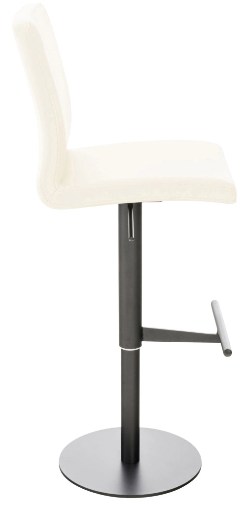 2er Set Barhocker Cadiz Kunstleder schwarz