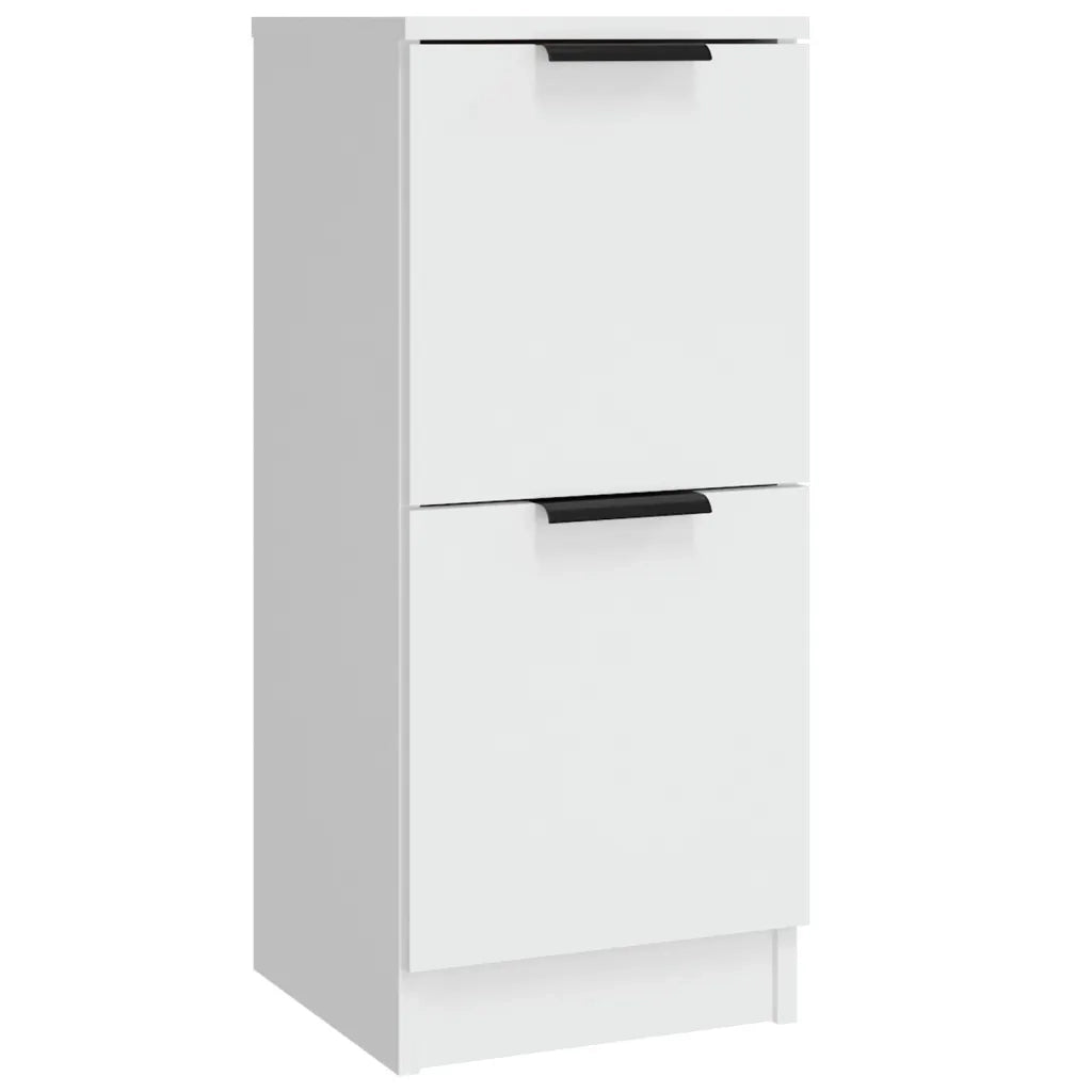 Credenze 3 pz | Madia | Buffet da pranzo | Armadio da pranzo Bianco in Legno Multistrato