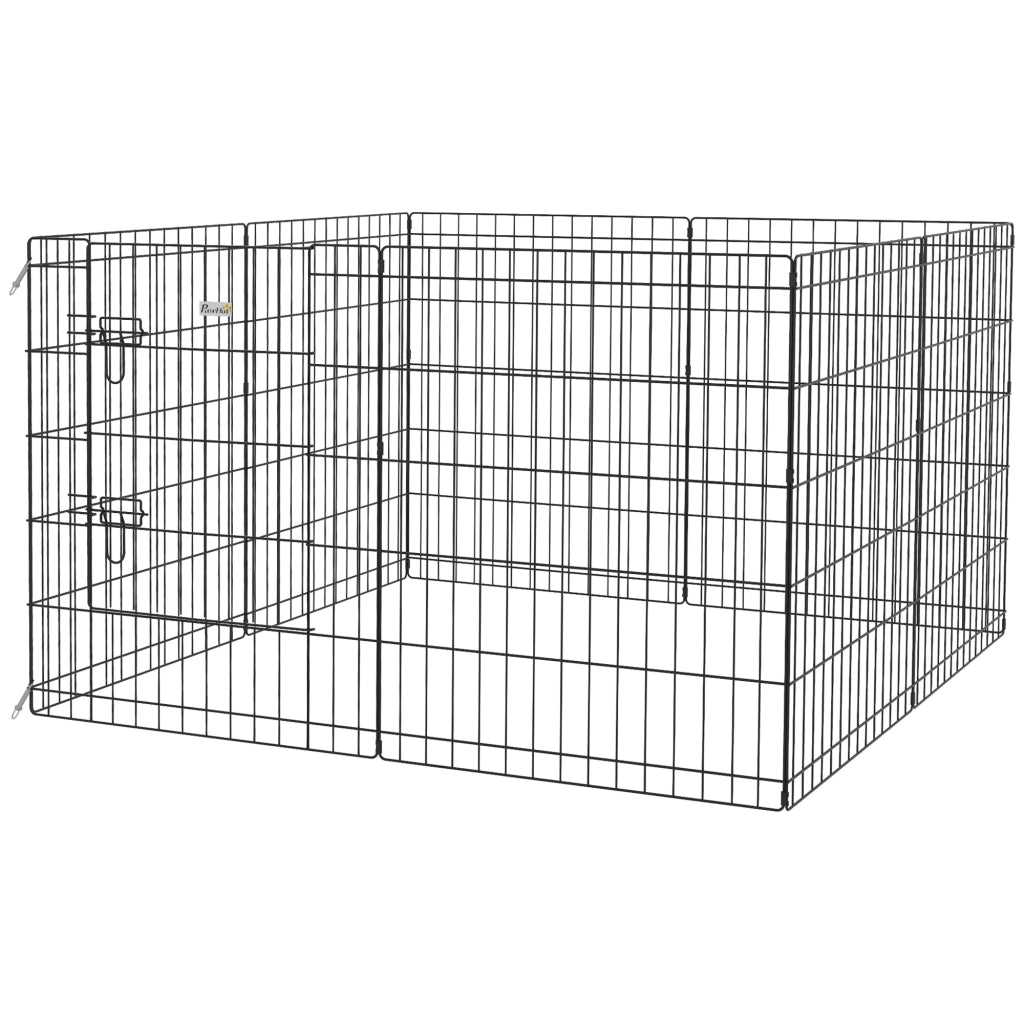 Recinto per Animali Domestici ¨C zephmum ¨C Nero 76 cm