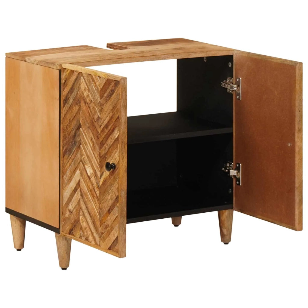 Armadio sottolavello con archiviazione Marrone 62 x 33 x 58 cm