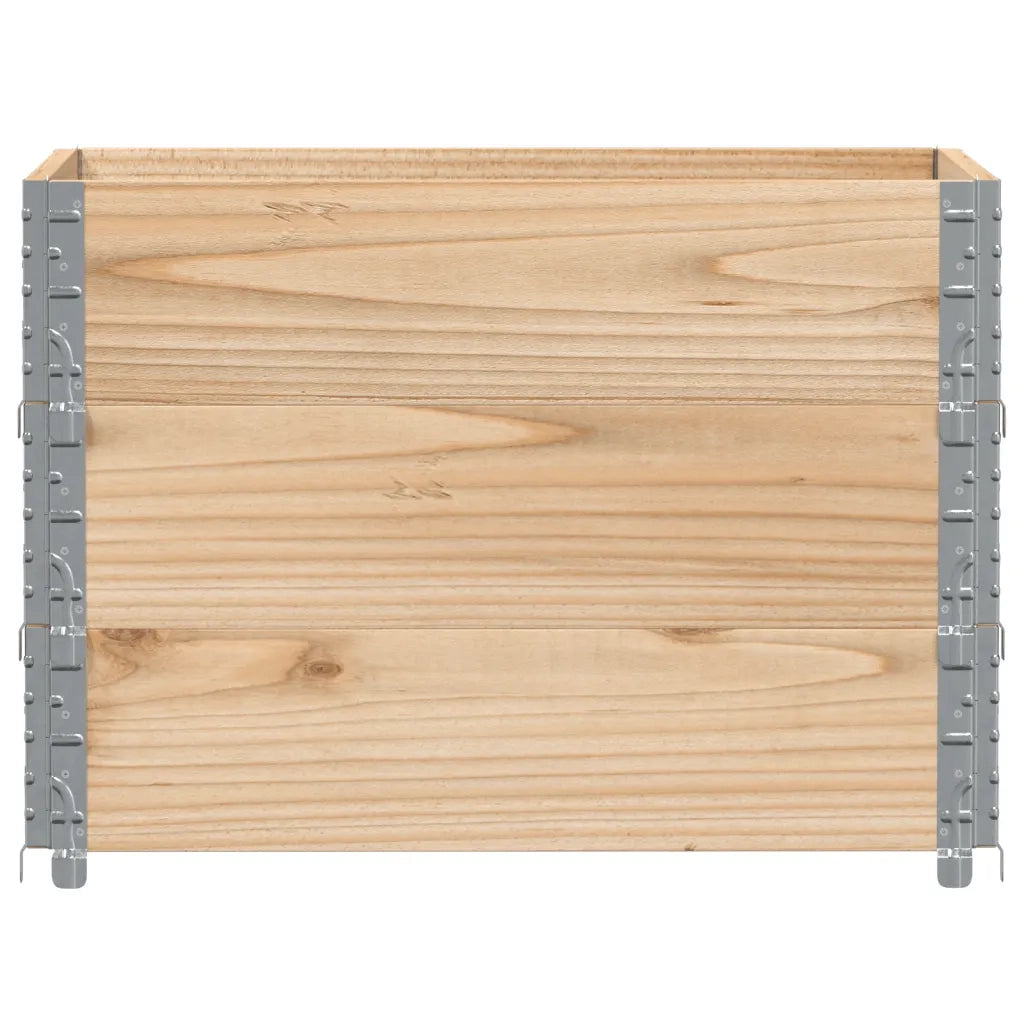 Fioriera da Giardino 80x60 cm in Legno Massello di Pino 3295419